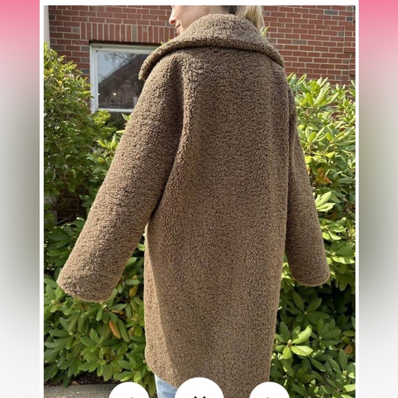 NWT Apparis Gina Faux Fur Teddy Coat - Picture 3 of 8